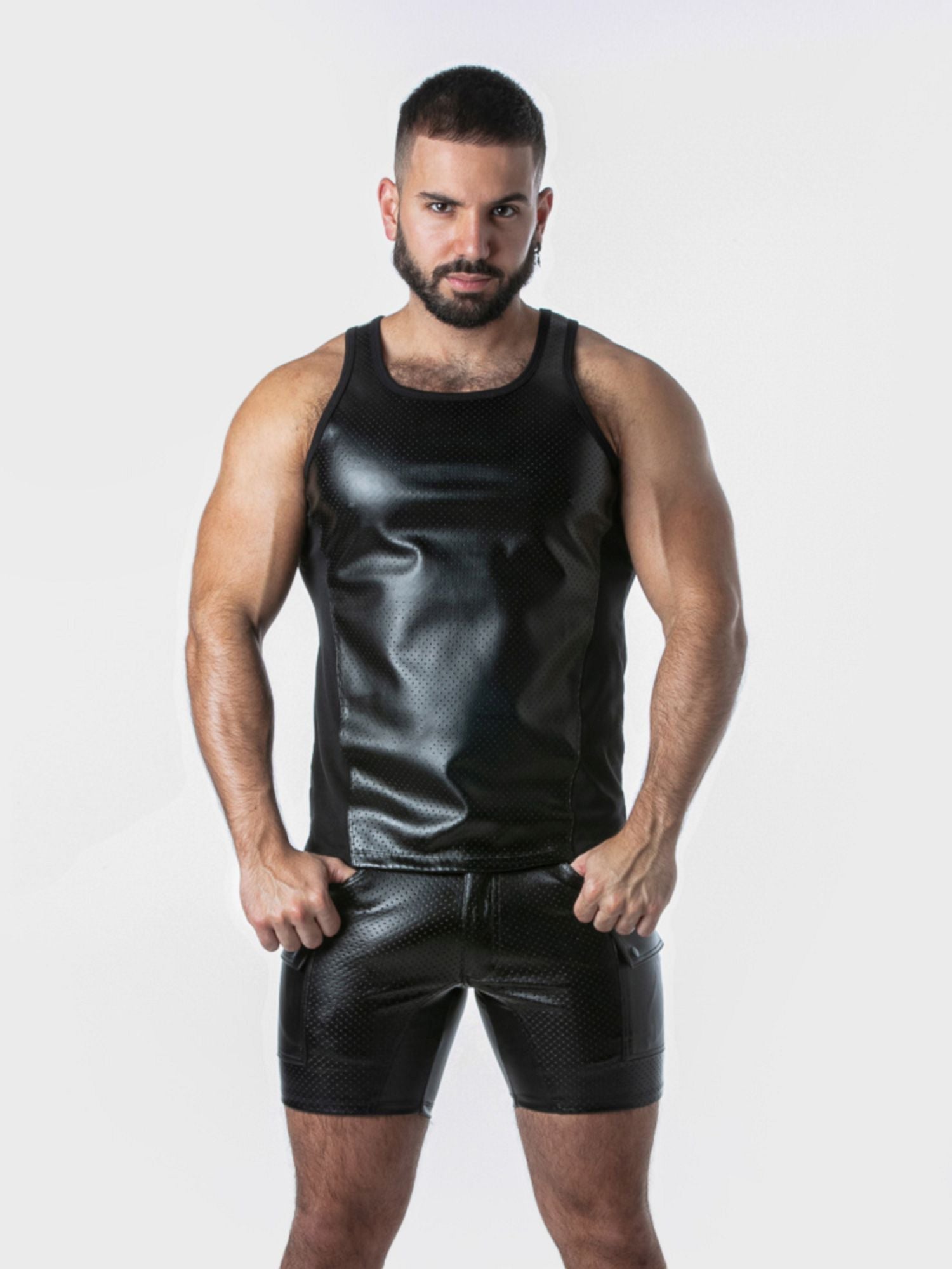 LOCKER GEAR PUNCH HOLE TANK TOP - LK1059 - Locker Gear - Shop Deutschland Noodosz