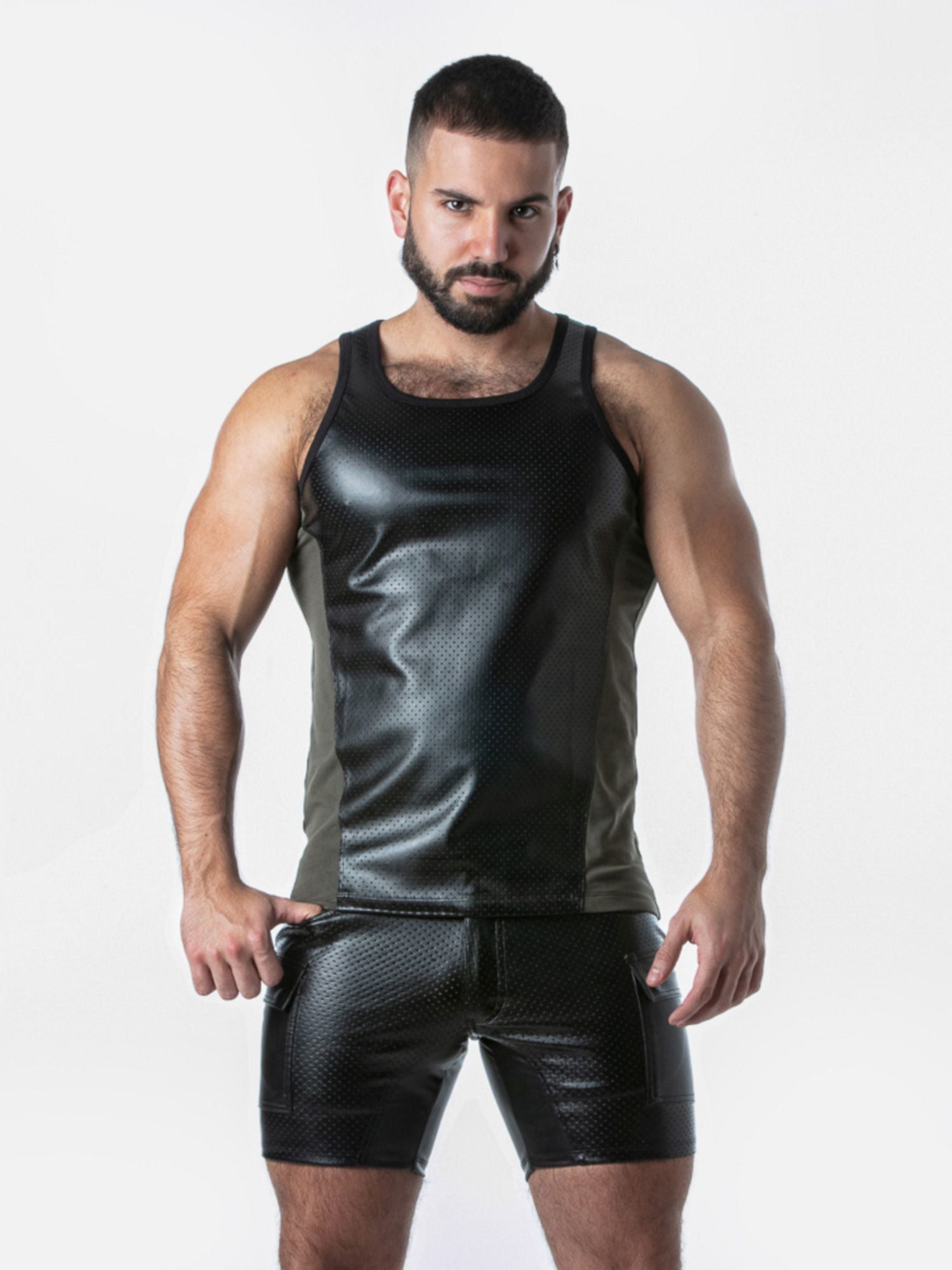 LOCKER GEAR PUNCH HOLE TANK TOP - LK1059 - Locker Gear - Shop Deutschland Noodosz