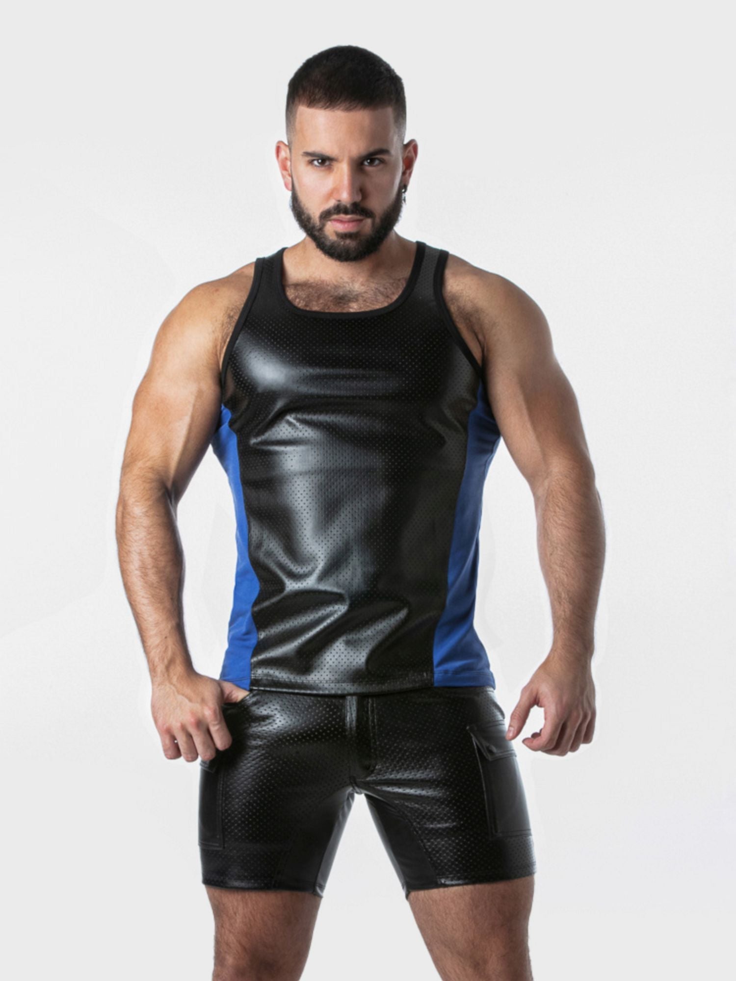 LOCKER GEAR PUNCH HOLE TANK TOP - LK1059 - Locker Gear - Shop Deutschland Noodosz