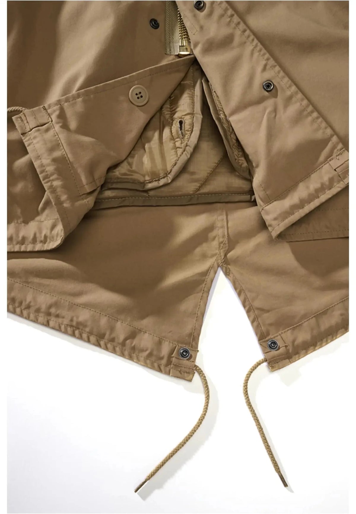 Herren Fishtail Parka im Army-Look mit Thermofutter - Norvine - Shop Deutschland Noodosz
