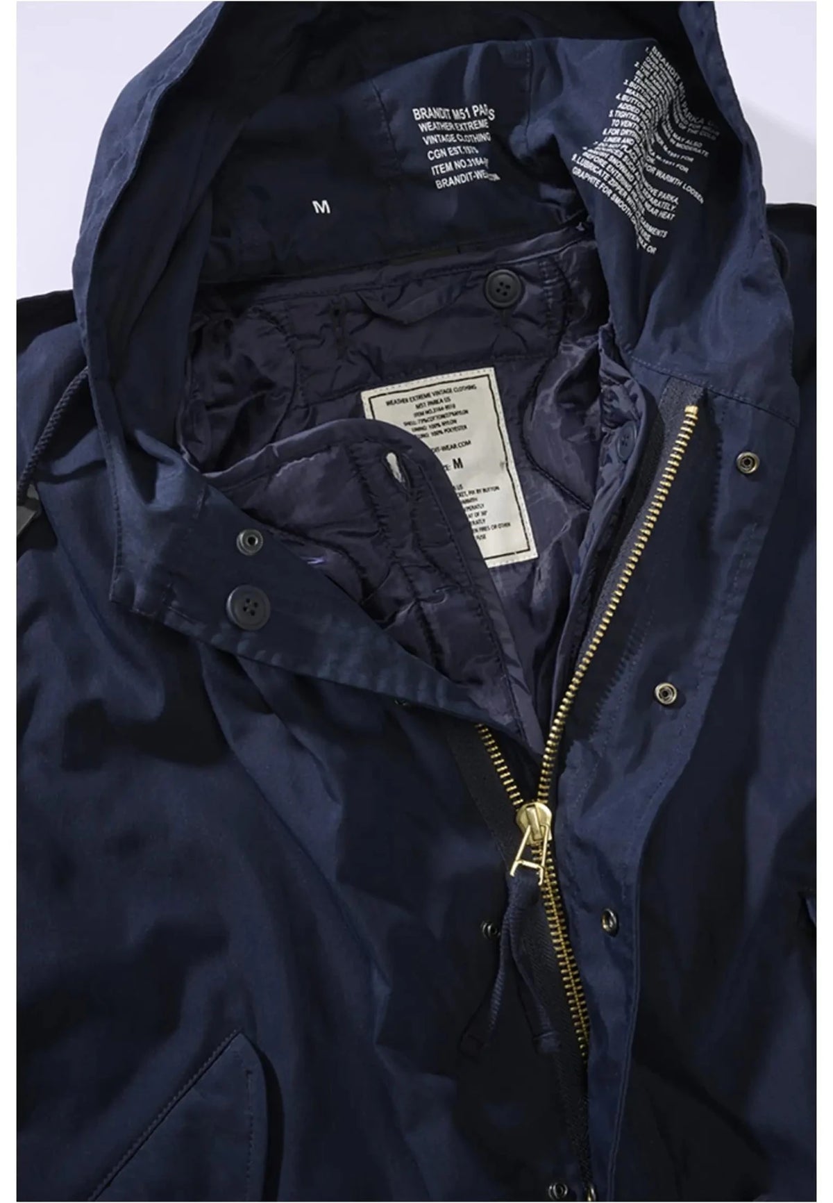 Herren Fishtail Parka im Army-Look mit Thermofutter - Norvine - Shop Deutschland Noodosz