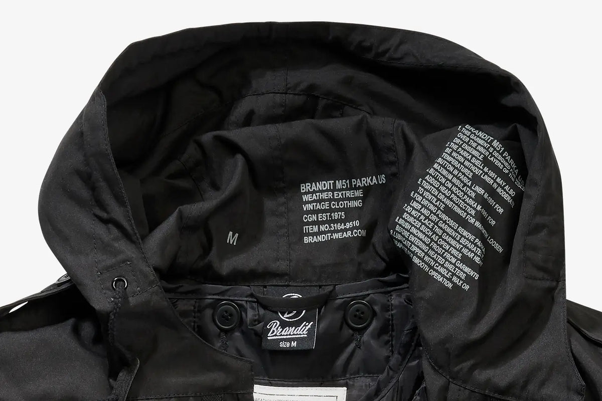 Herren Fishtail Parka im Army-Look mit Thermofutter - Norvine - Shop Deutschland Noodosz