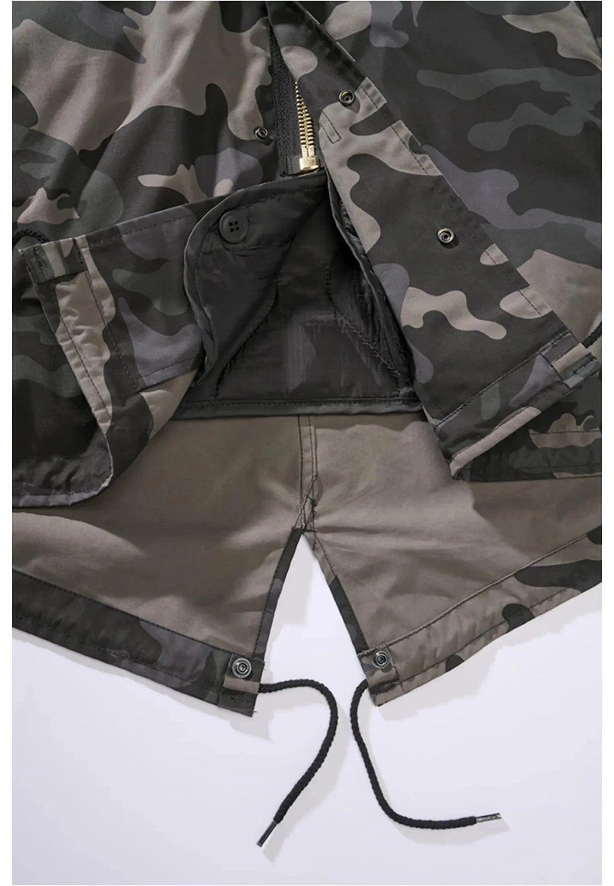 Herren Fishtail Parka im Army-Look mit Thermofutter - Norvine - Shop Deutschland Noodosz