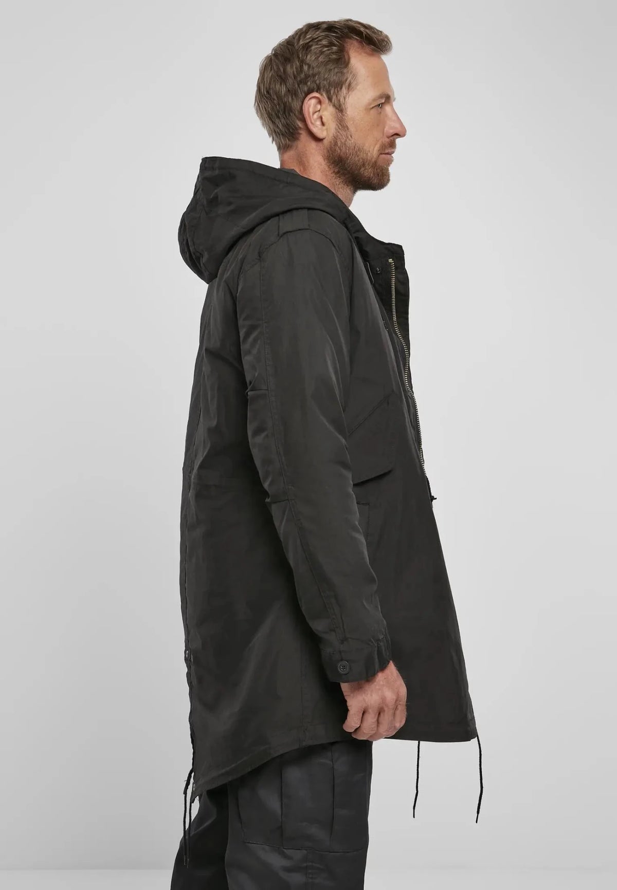 Herren Fishtail Parka im Army-Look mit Thermofutter - Norvine - Shop Deutschland Noodosz