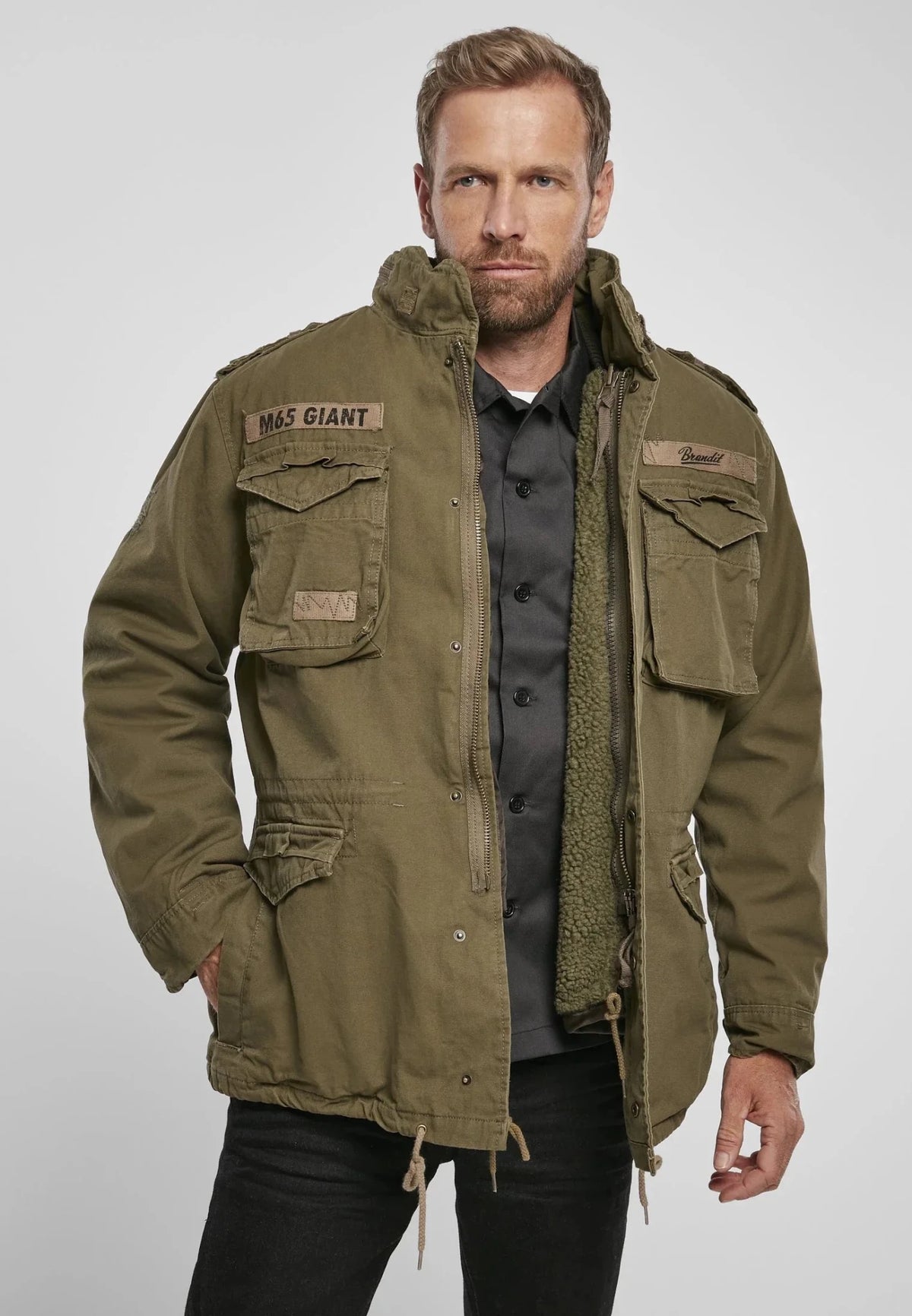 Herren M65 Giant Feldjacke mit herausnehmbarer Innenjacke - Norvine - Shop Deutschland Noodosz