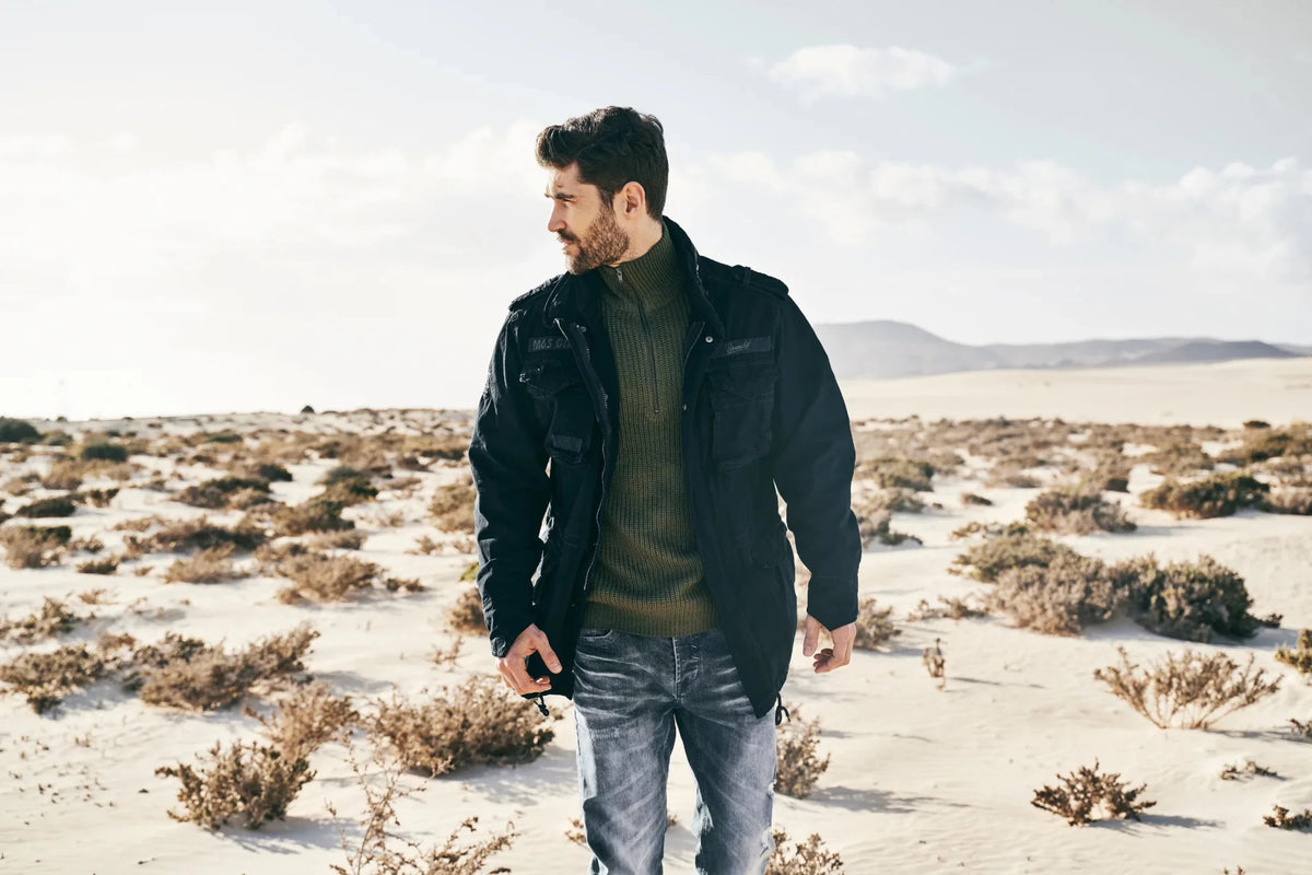 Herren M65 Giant Feldjacke mit herausnehmbarer Innenjacke - Norvine - Shop Deutschland Noodosz