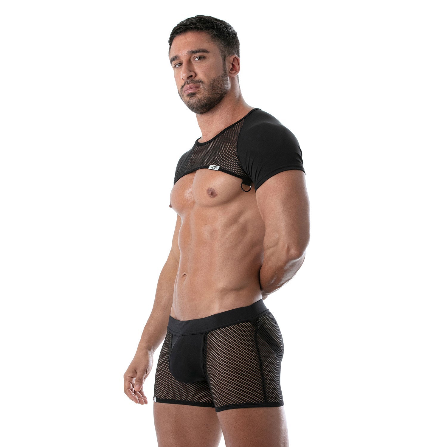 Mesh Jockshort Circuit - Schwarz - TOF Paris - Shop Deutschland Noodosz
