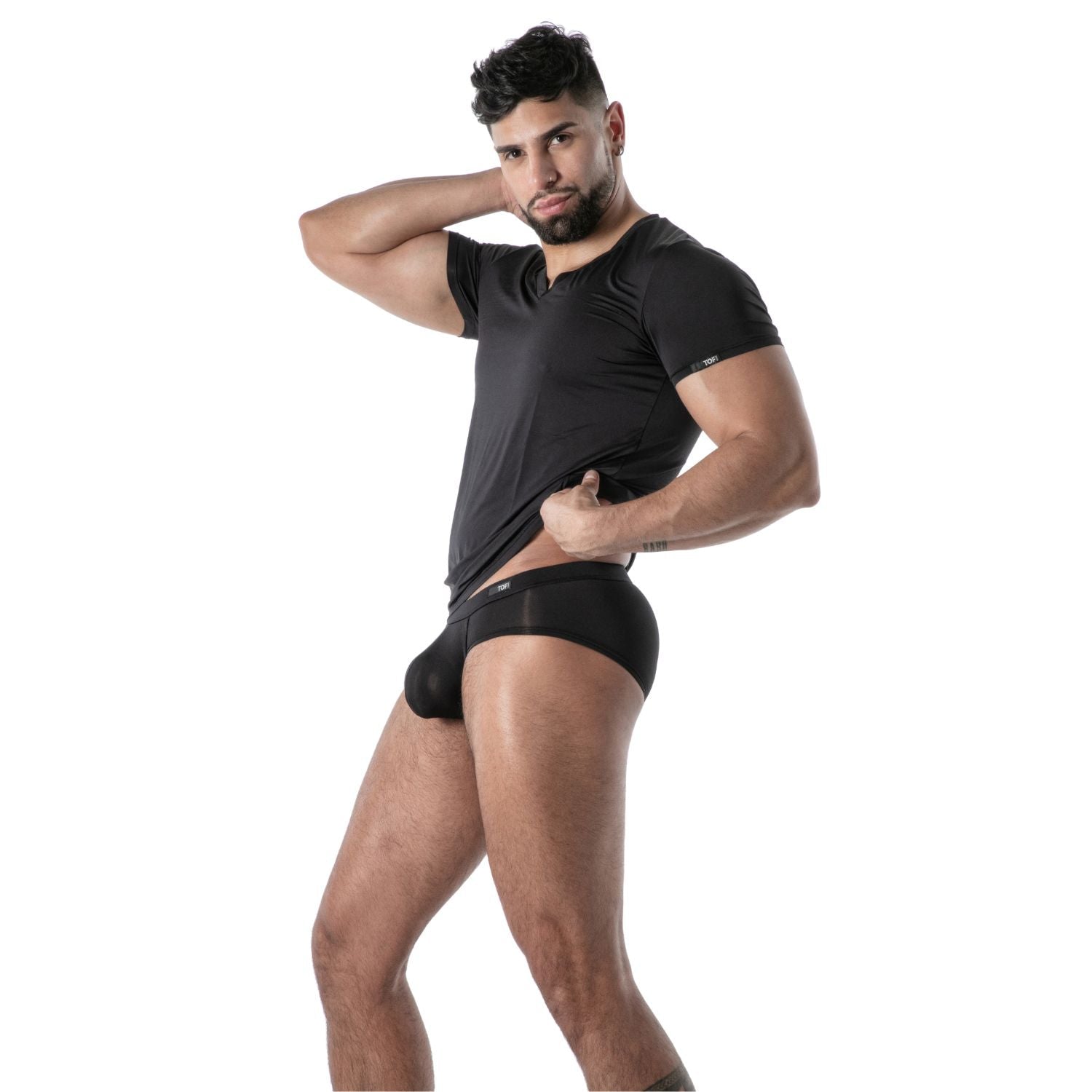 Mon Amour Microfiber T-Shirt Black - TOF Paris - Shop Deutschland Noodosz