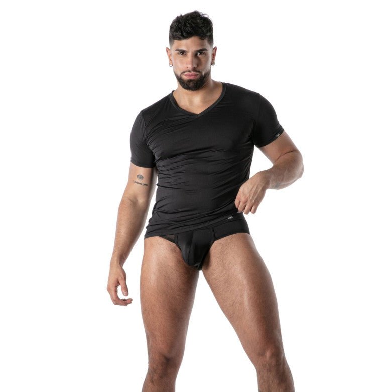 Mon Amour Microfiber T-Shirt Black - TOF Paris - Shop Deutschland Noodosz