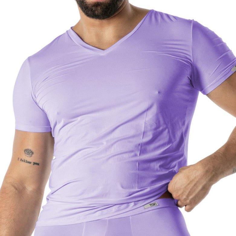 Mon Amour Microfiber T-Shirt Purple - TOF Paris - Shop Deutschland Noodosz