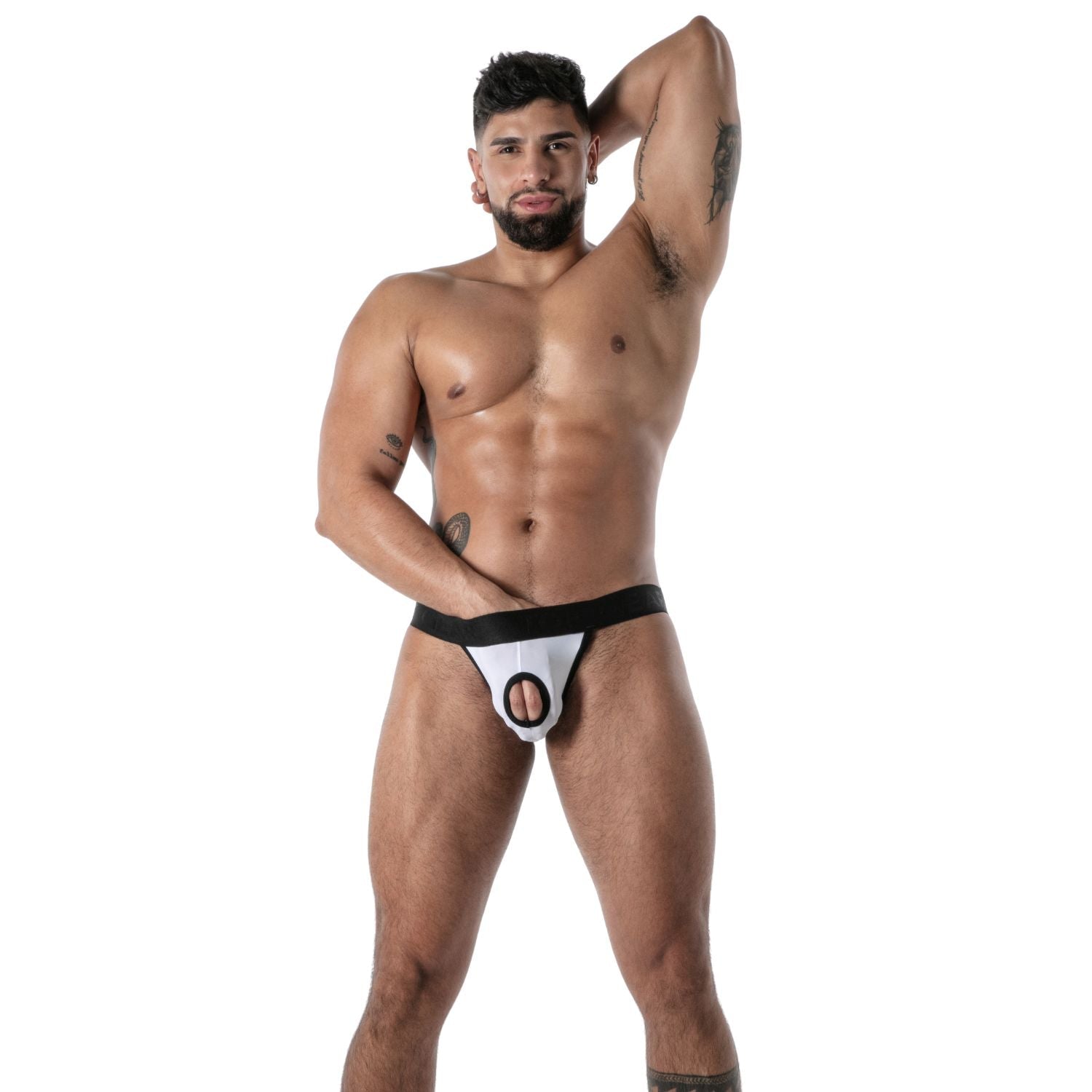 Mon Amour Mikrofaser Jock Weiß - TOF Paris - Shop Deutschland Noodosz
