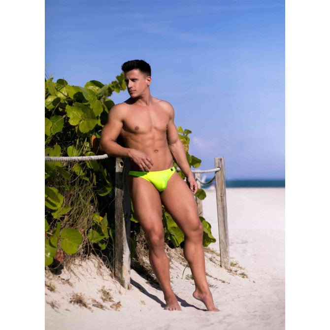 Neon - Bade - String – Gelb - TOF Paris - Shop Deutschland Noodosz