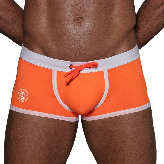 Neon Herren Badehose – Orange - TOF Paris - Shop Deutschland Noodosz
