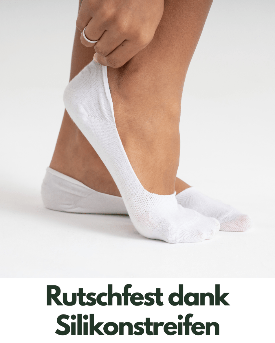 No Show Socken Füßlinge für Damen & Herren 6X Paar - QOLONIA - Shop Deutschland Noodosz