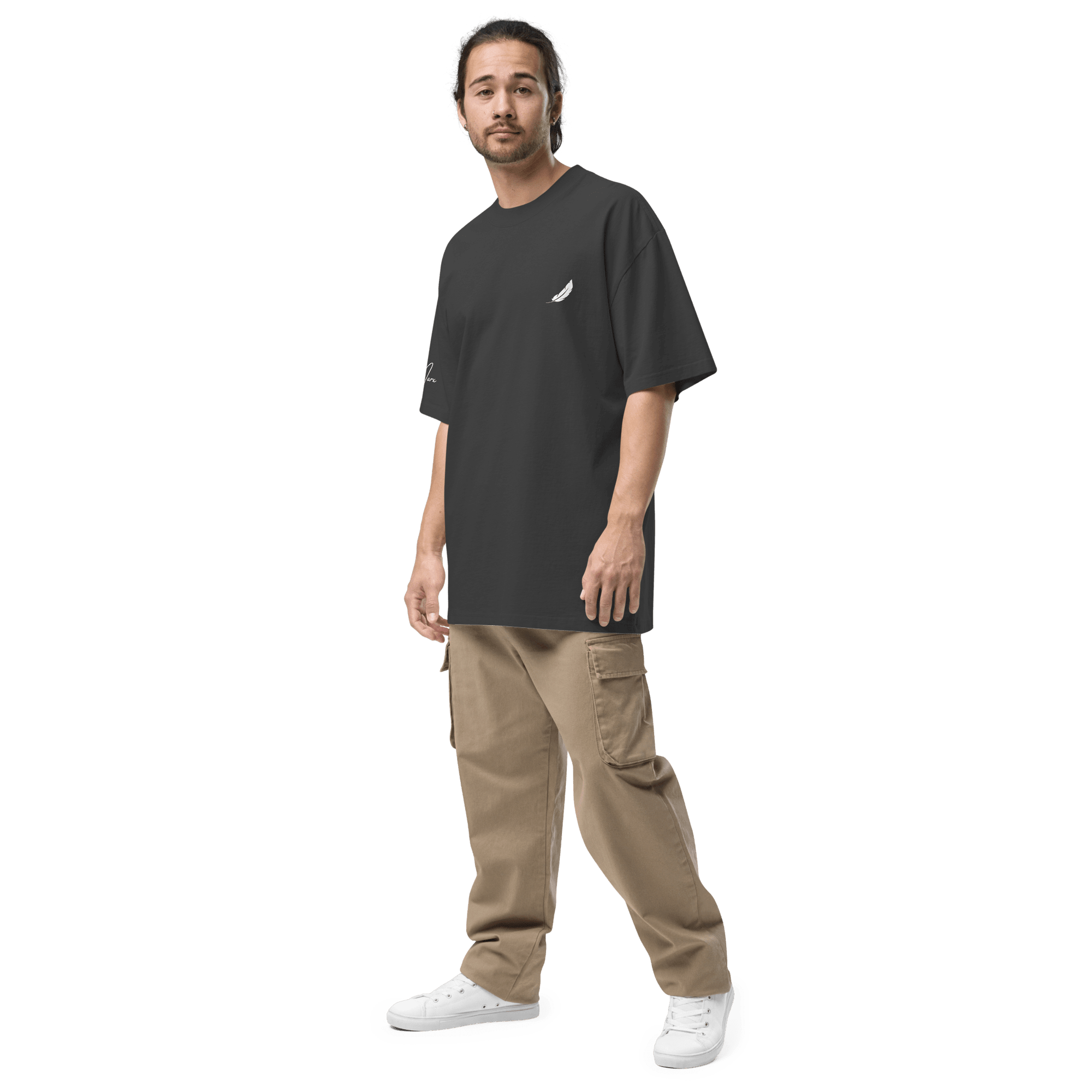 Oversized T-Shirt "LEARNING - DYING" - flyliving - Shop Deutschland Noodosz