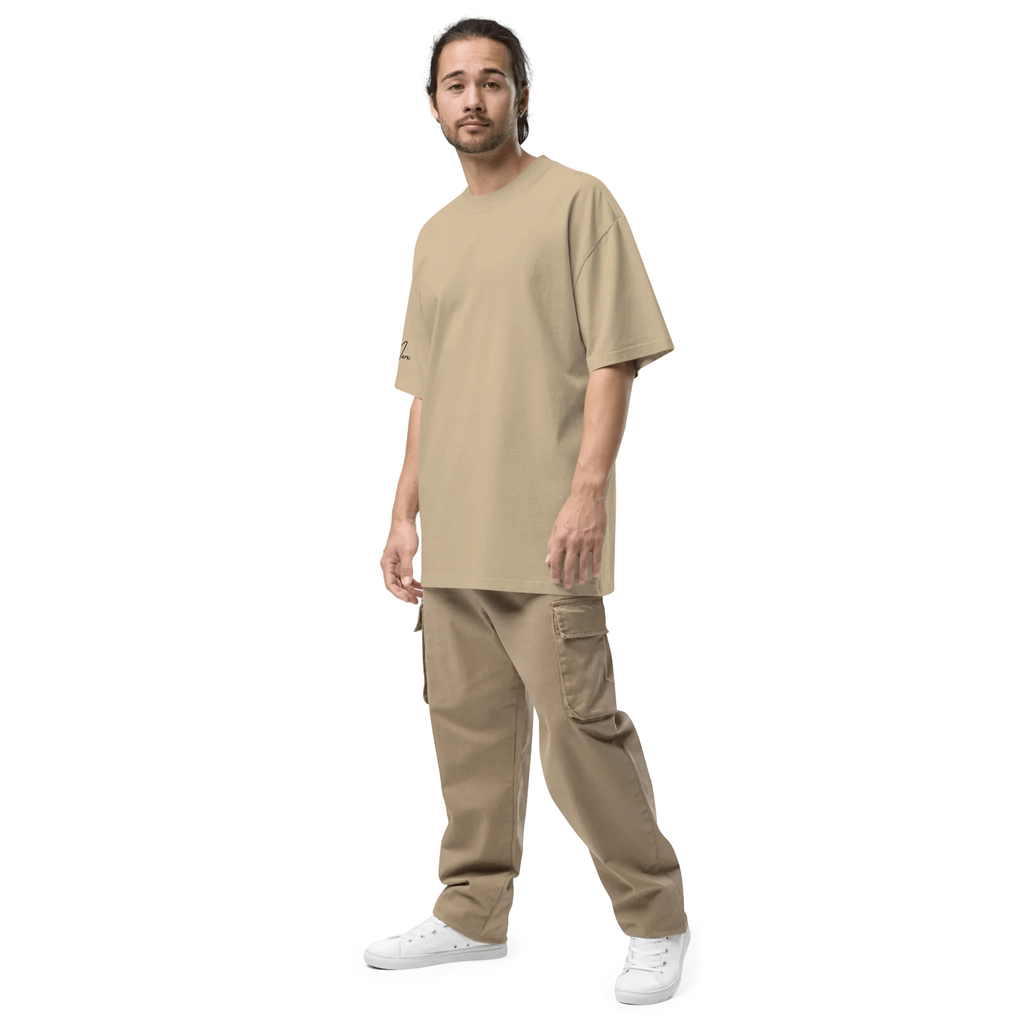 Oversized T-Shirt "Spray Peace", backprint - flyliving - Shop Deutschland Noodosz
