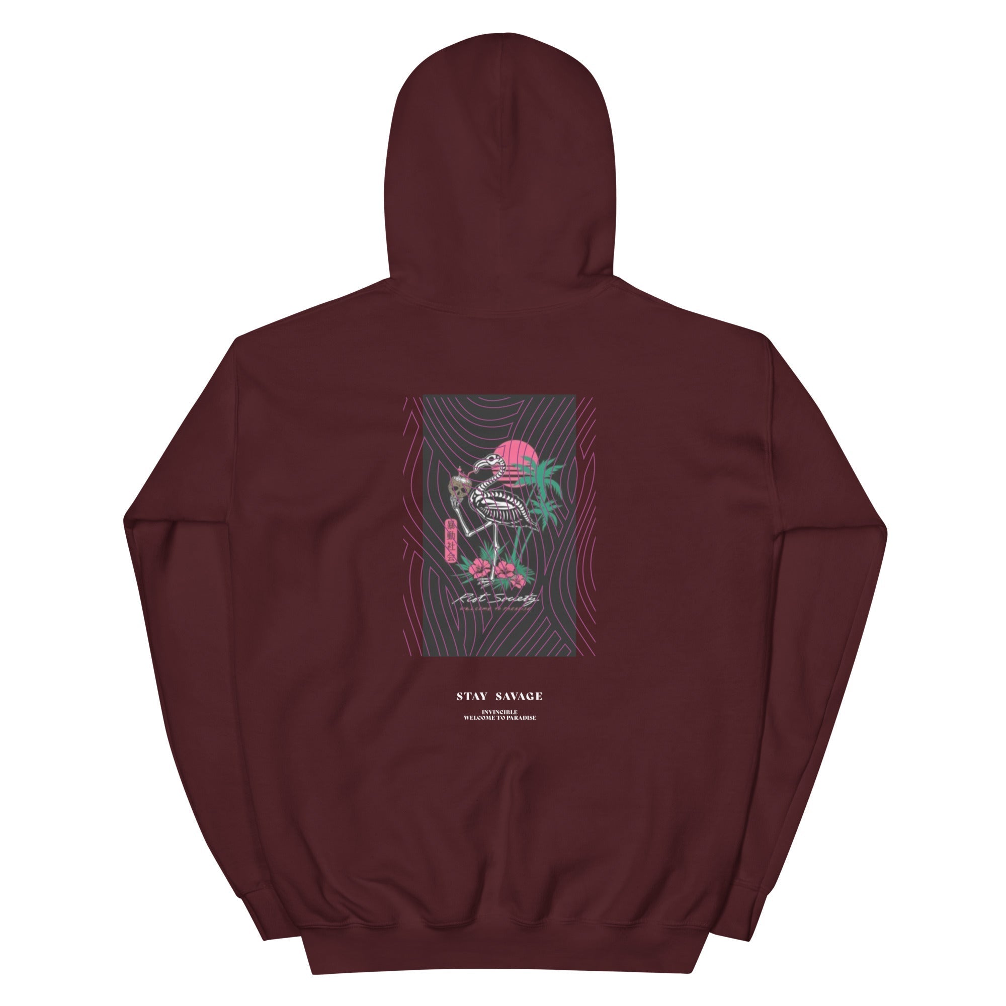 Paradise Flamingo Kapuzenpullover - NiZED - Shop Deutschland Noodosz