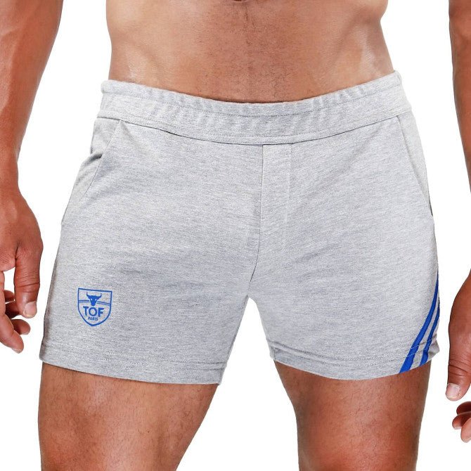 Paris - Shorts Grau - Blau - TOF Paris - Shop Deutschland Noodosz
