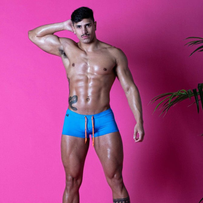 Schlichte Swim Badehose Türkis - TOF Paris - Shop Deutschland Noodosz