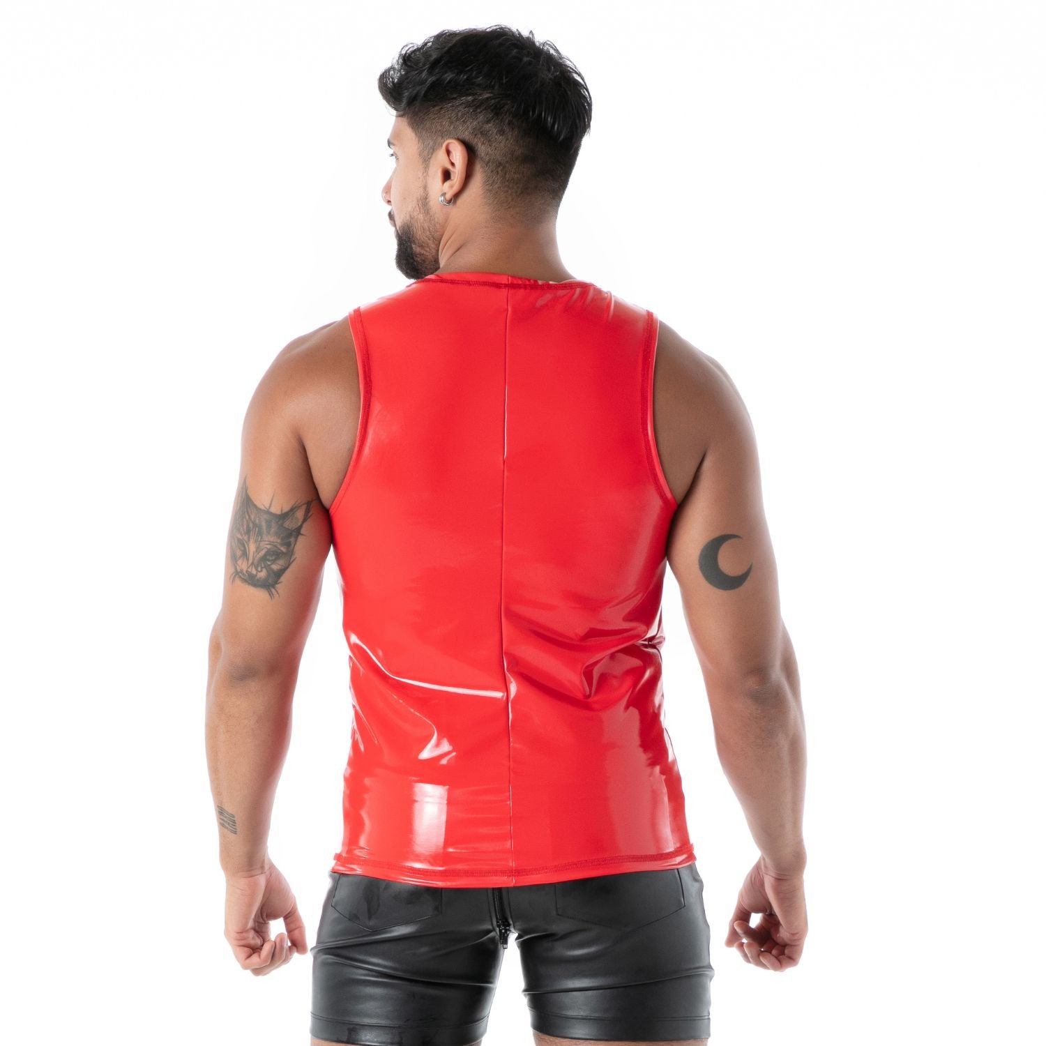 Latex Tank Top „Second Skin“ – Rot