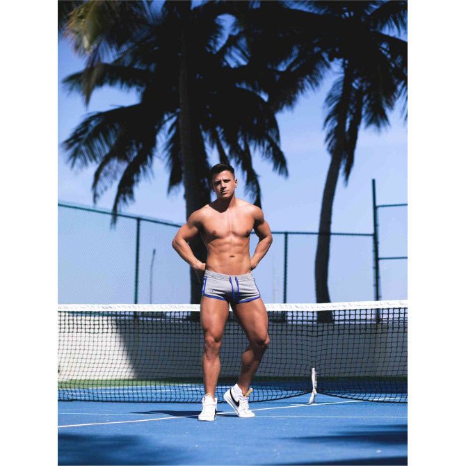Retro Gym Shorts – Grau - TOF Paris - Shop Deutschland Noodosz