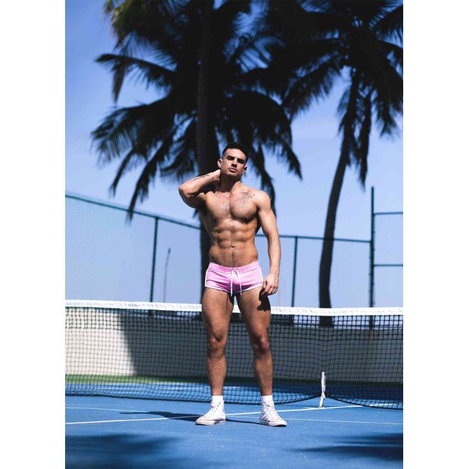Retro Gym Shorts – Pink - TOF Paris - Shop Deutschland Noodosz
