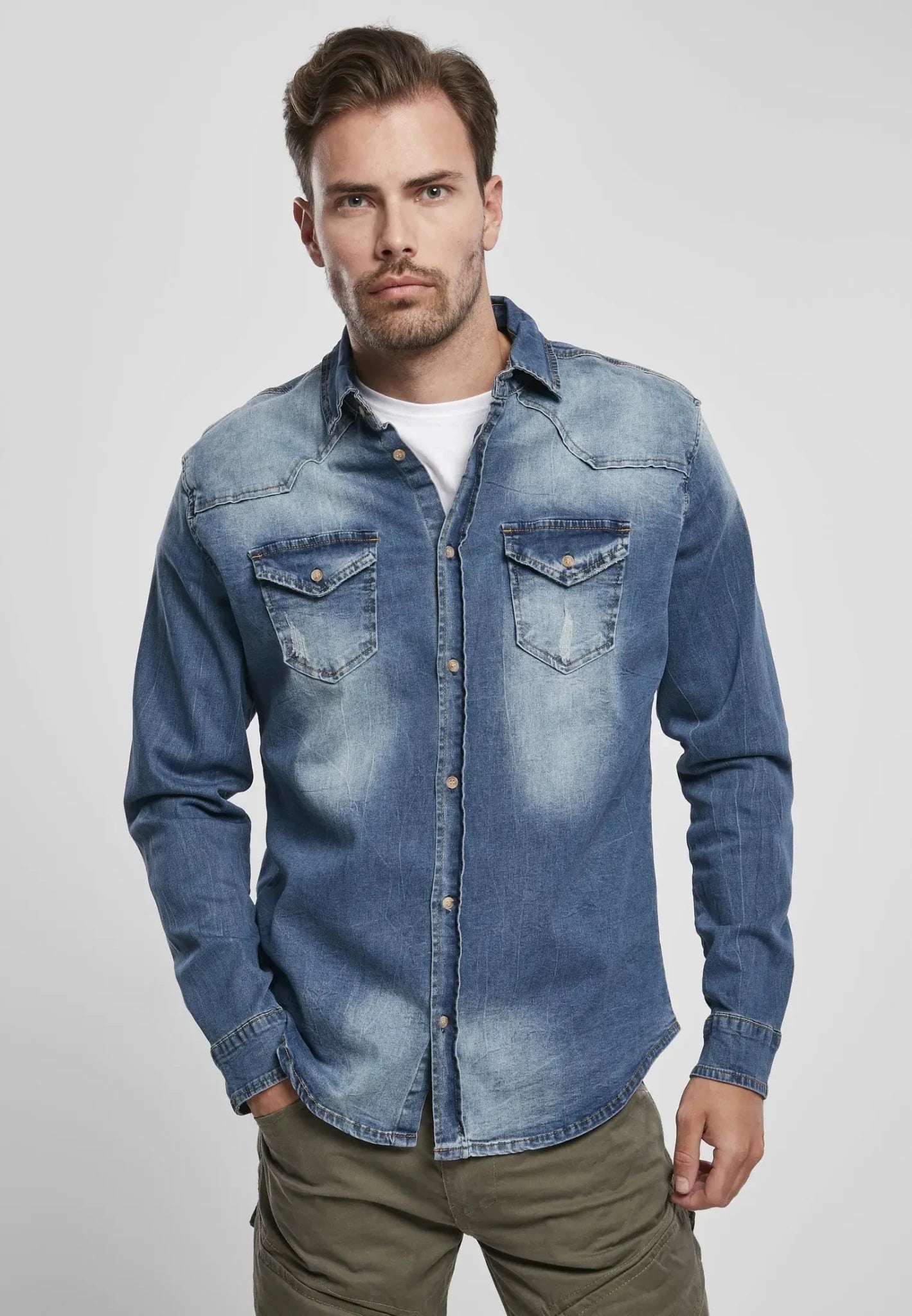 Riley Denim Shirt - Norvine - Shop Deutschland Noodosz