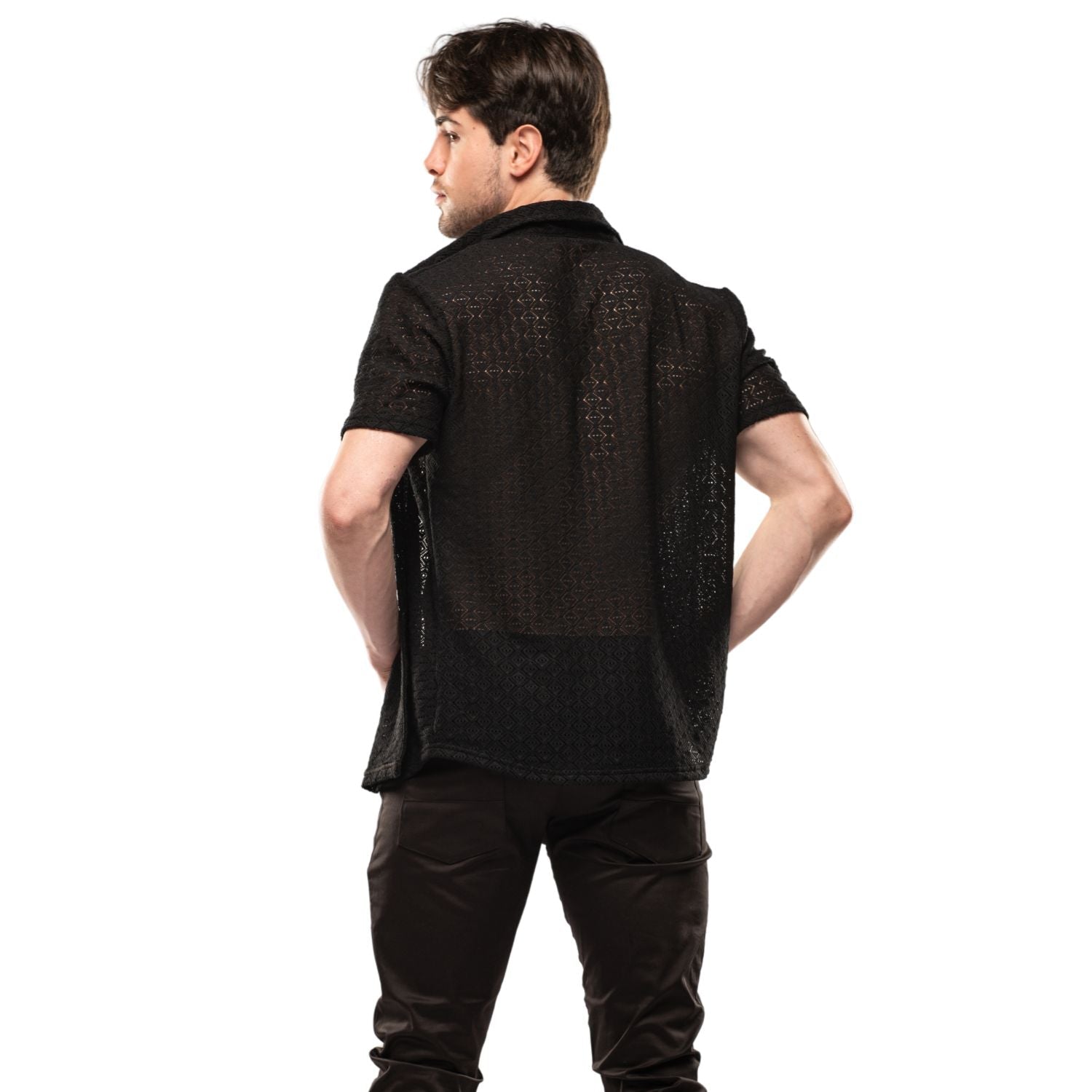 Riviera Kurzarm‑Shirt – Schwarz - TOF Paris - Shop Deutschland Noodosz