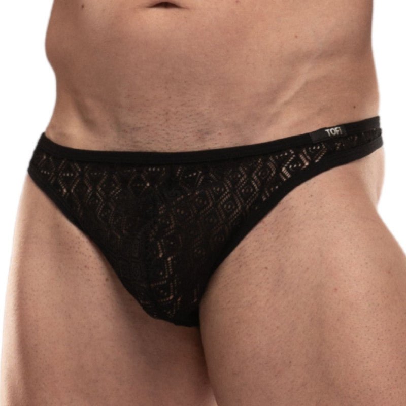 Riviera String Schwarz - TOF Paris - Shop Deutschland Noodosz