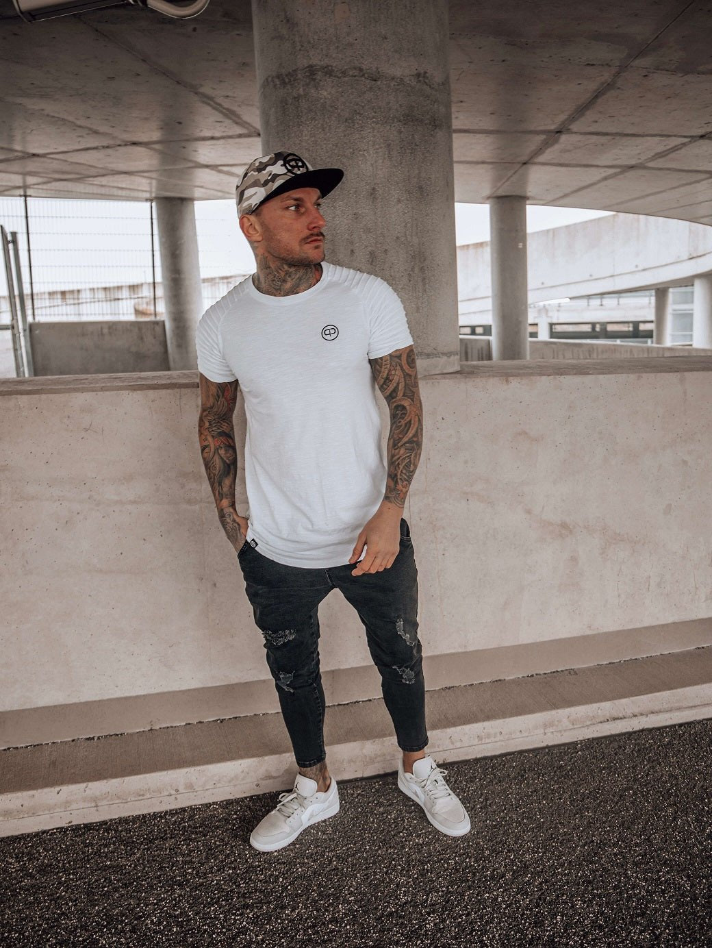 Shirt - White - Pablo & Capone - Shop Deutschland Noodosz