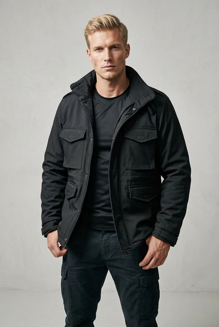 Herren Softshell M65 Jacke im Army-Look - Norvine - Shop Deutschland Noodosz