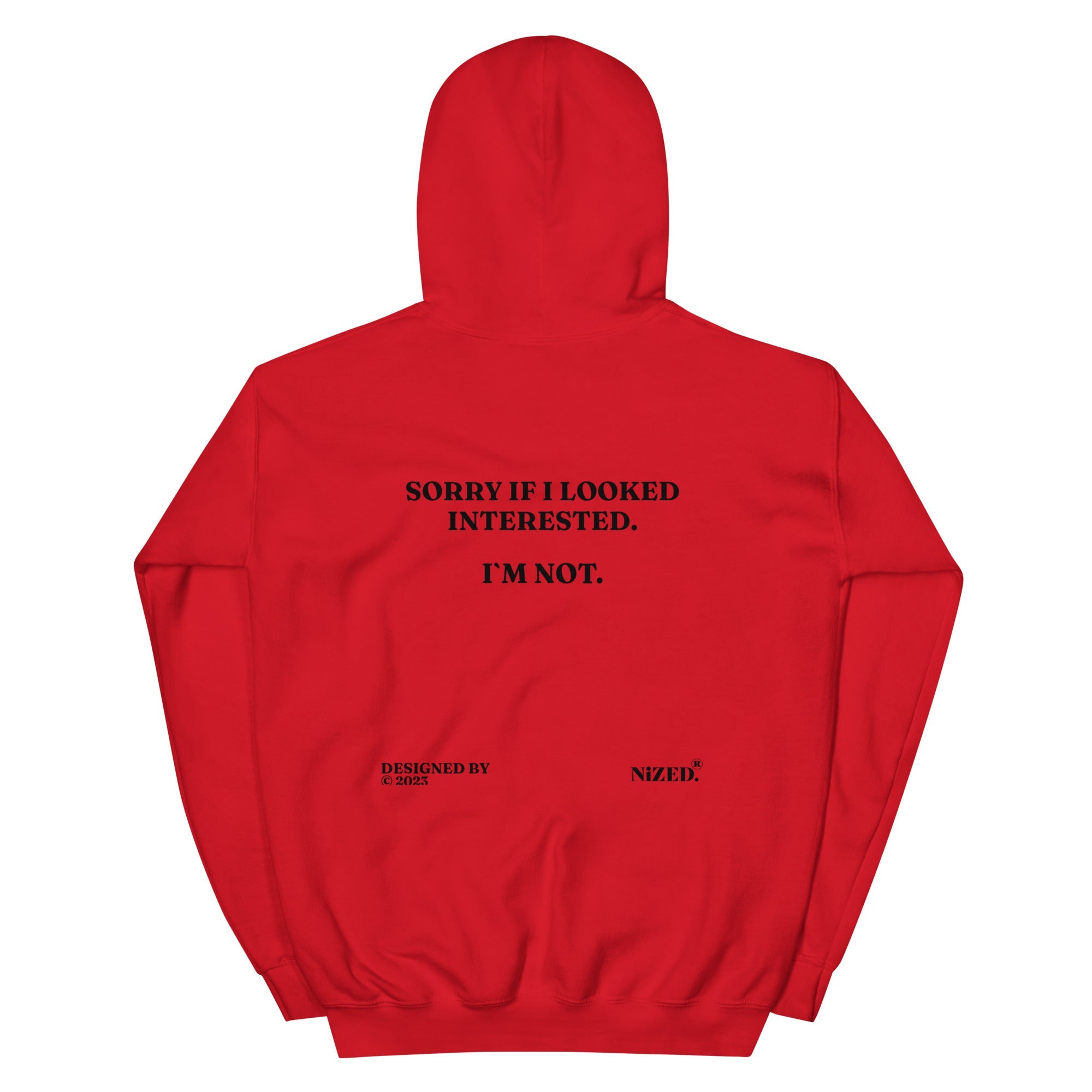 Sorry if i looked interested Kapuzenpullover - NiZED - Shop Deutschland Noodosz