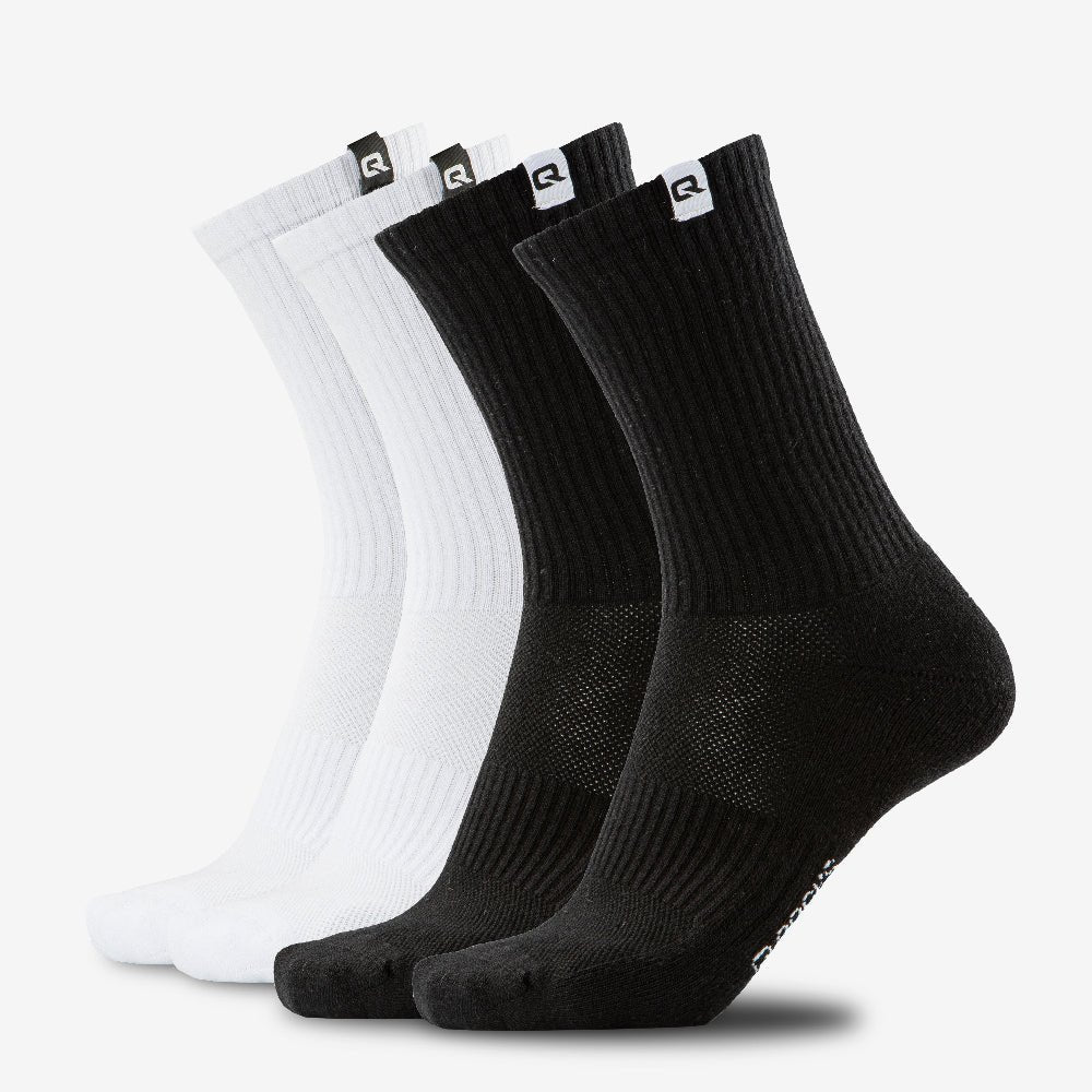 Tennissocken gepolstert für Damen & Herren 4X Paar - QOLONIA - Shop Deutschland Noodosz