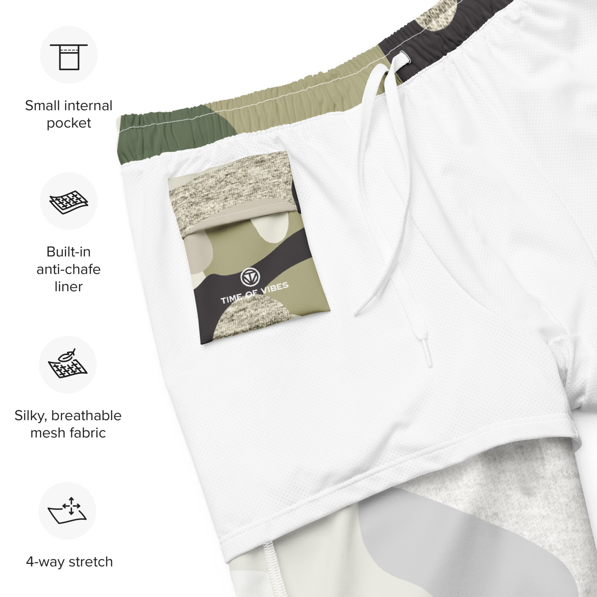 TOV Badeshorts | CAMOUFLAGE - Time Of Vibes - Shop Deutschland Noodosz