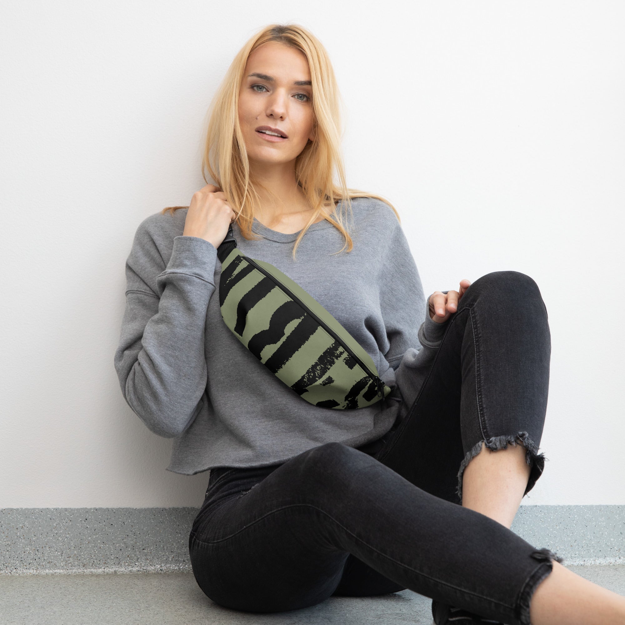TOV Bauchtasche VIBES II (Grün/Schwarz) - Time Of Vibes - Shop Deutschland Noodosz