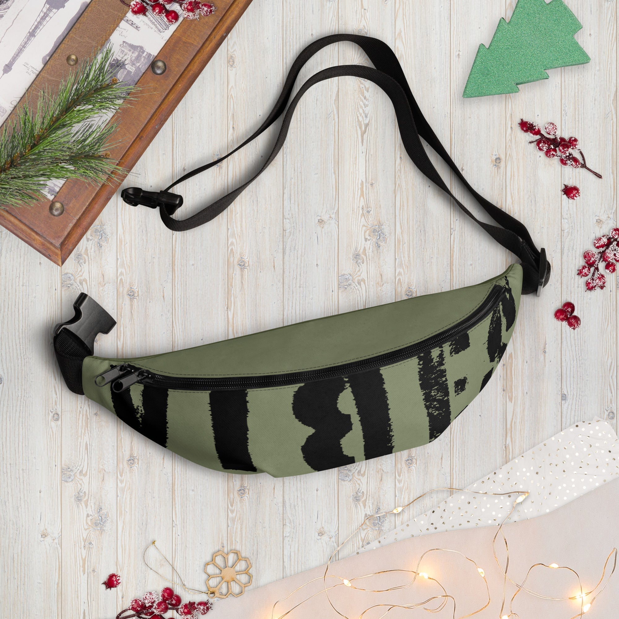 TOV Bauchtasche VIBES II (Grün/Schwarz) - Time Of Vibes - Shop Deutschland Noodosz