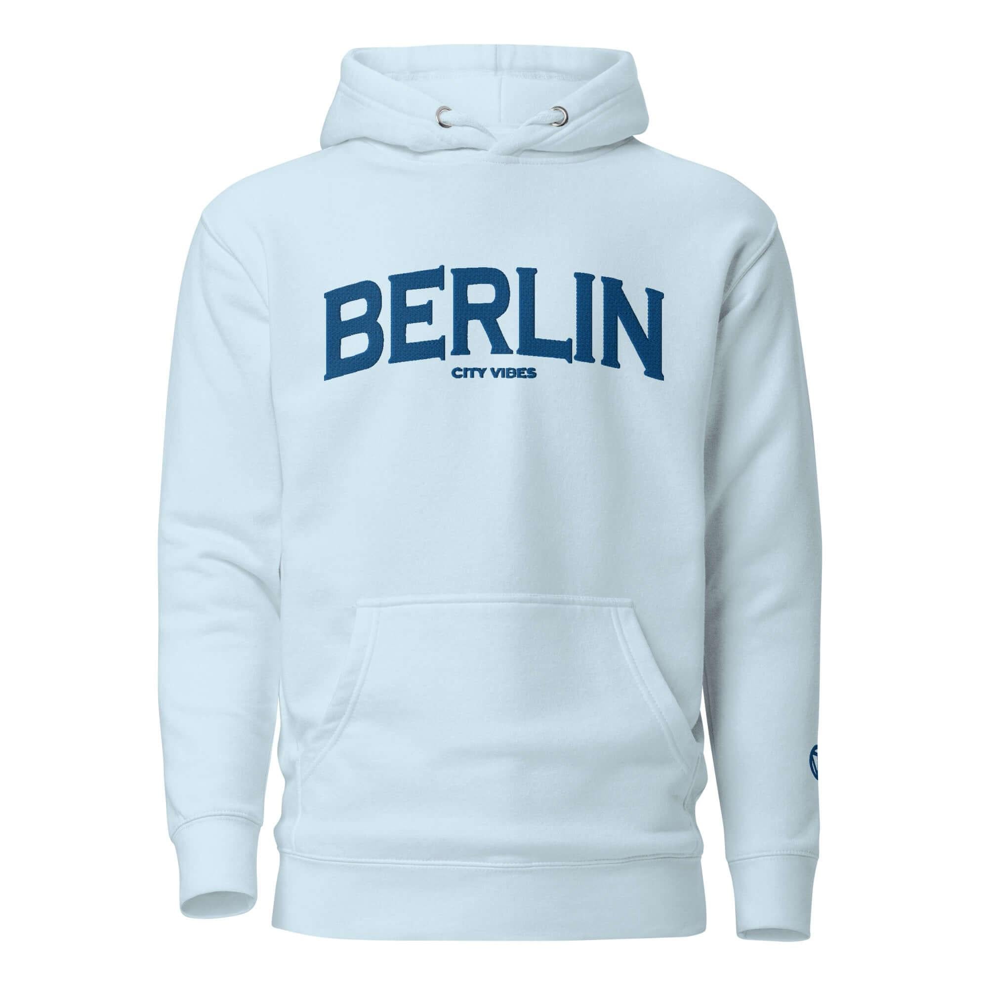 TOV Hoodie City | BERLIN (Hellblau/Blau) * Unisex - Time Of Vibes - Shop Deutschland Noodosz