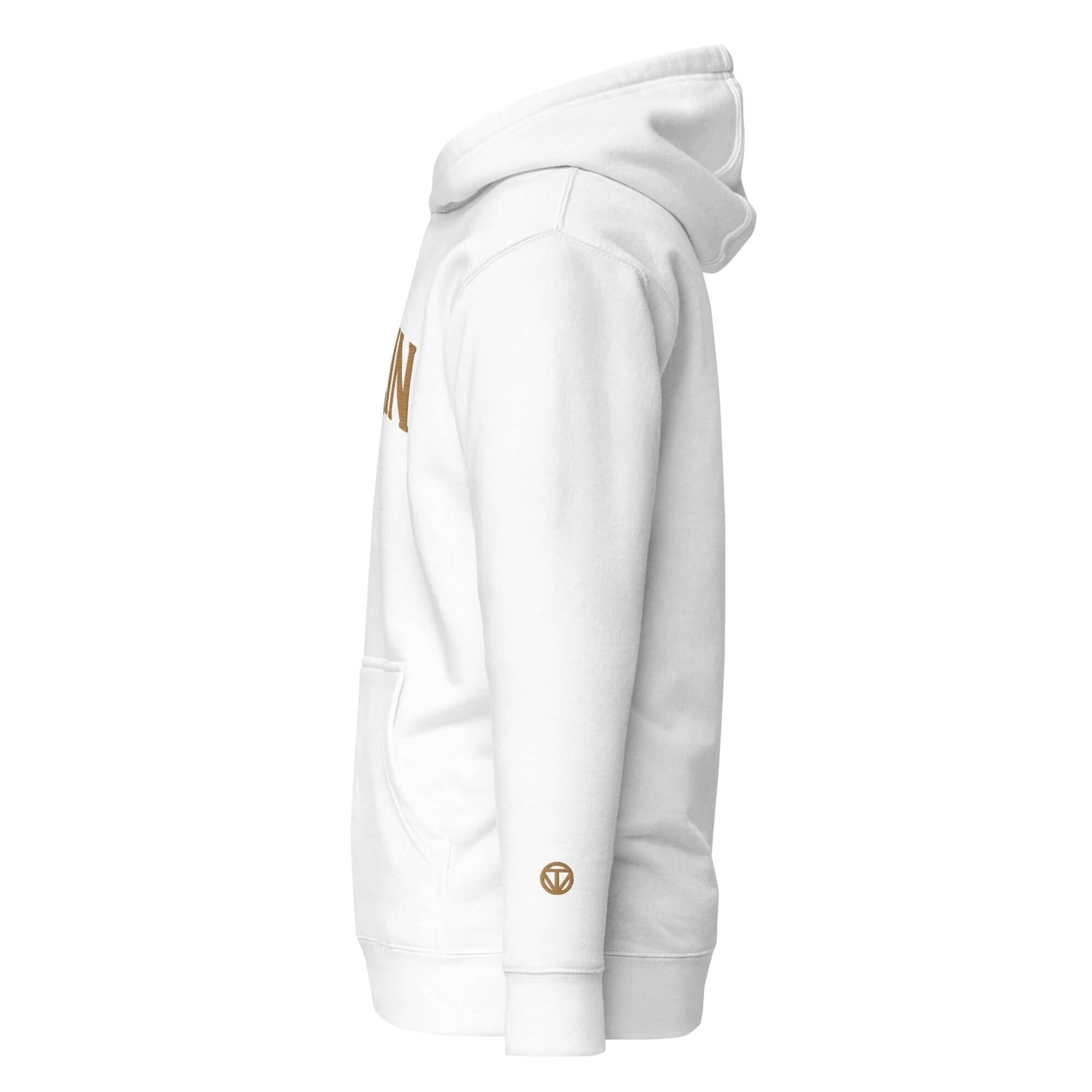 TOV Hoodie City | BERLIN (Weiß/Gold) * Unisex - Time Of Vibes - Shop Deutschland Noodosz