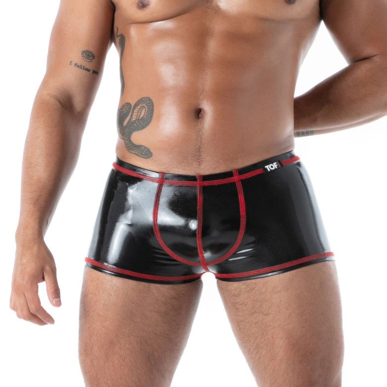Boxer Latex Second Skin Schwarz - TOF Paris - Shop Deutschland Noodosz
