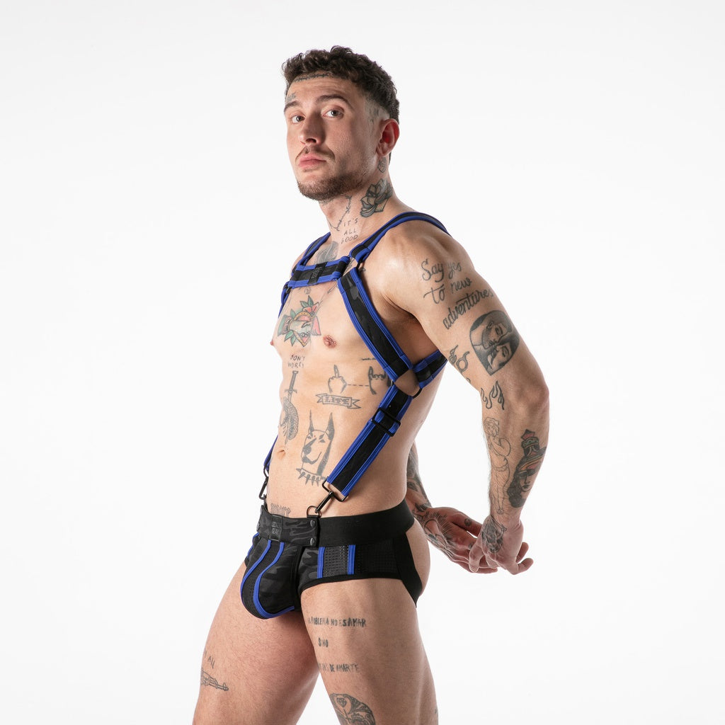 LOCKER GEAR GRAB HIM HARNESS Chest Harness Fetish Straps - LK0740 