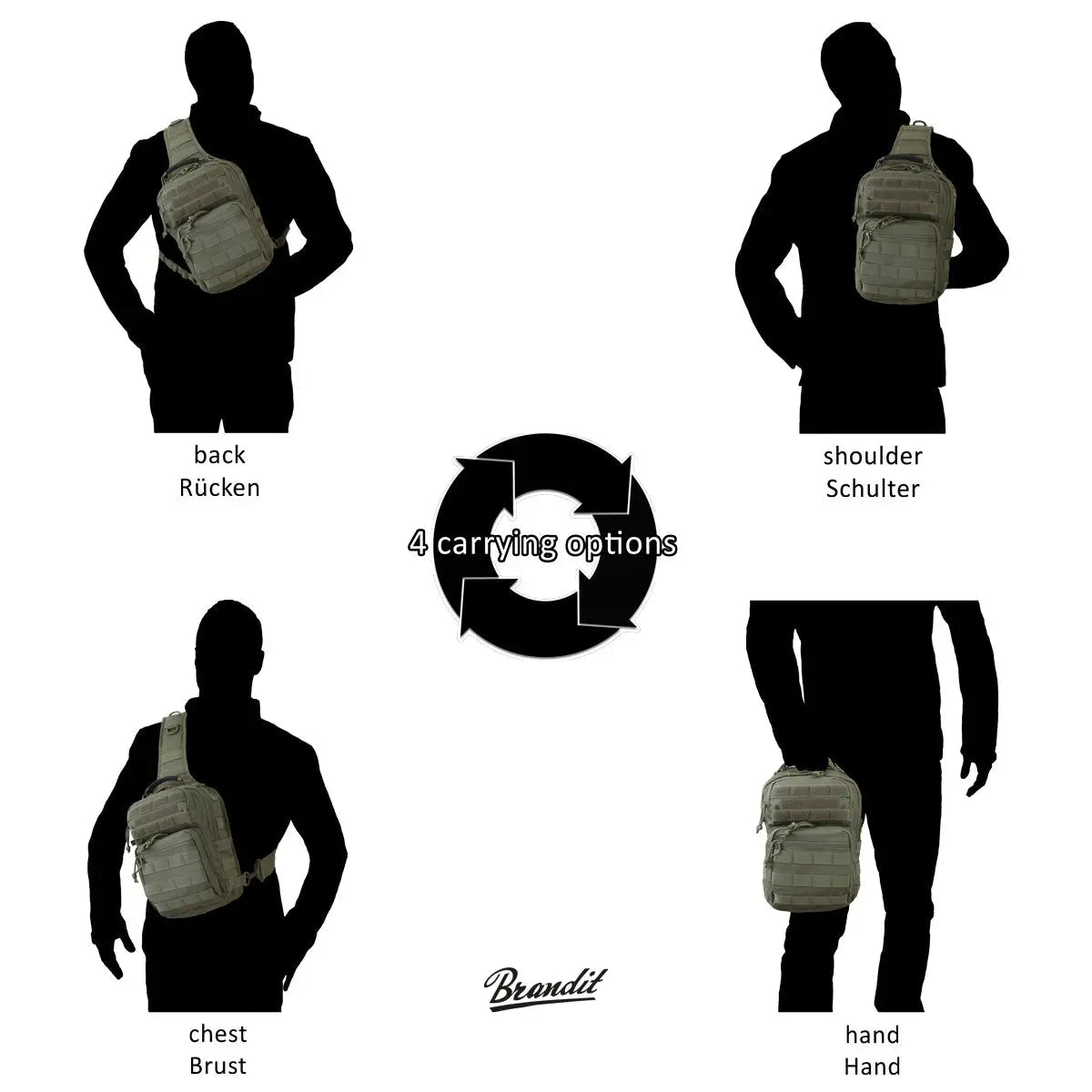 US Cooper Every Day Carry Sling (Shoulder Bag) - Norvine - Shop Deutschland Noodosz