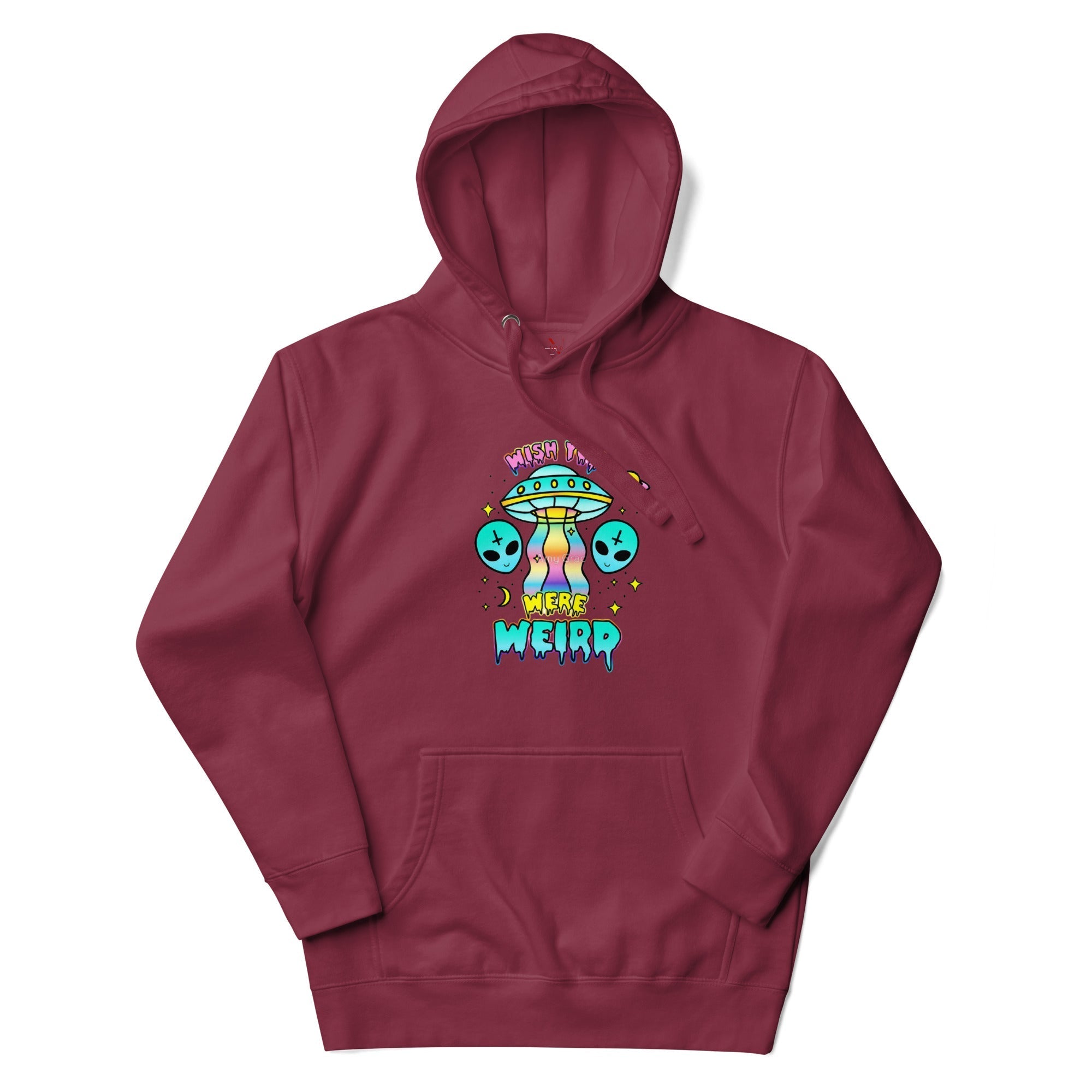 Wish you were werid aliens Kapuzenpullover - NiZED - Shop Deutschland Noodosz